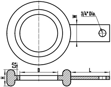 ASME B16.48 M/RTJ ring spacer