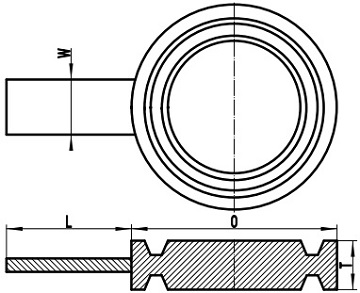 ASME B16.48 F/RTJ spade flange