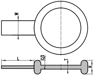 ASME B16.48 MRTJ spade blank