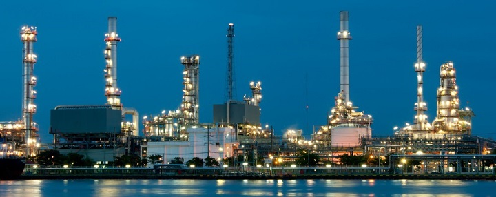 oil refinery