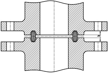 ASME B16.47 ring joint connection