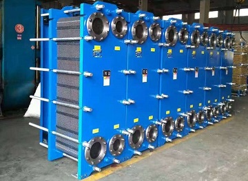 A plate heat exchanger