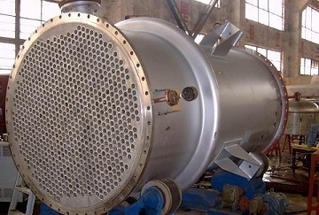 A titanium heat exchanger