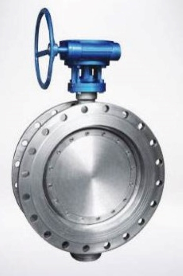 A typical butterfly valve