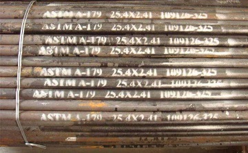 ASTM A179 seamless tubes