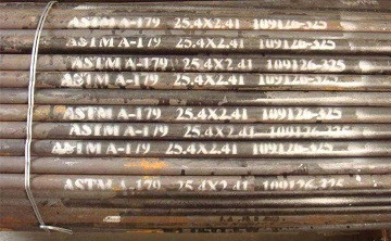 ASTM A179 seamless tubes