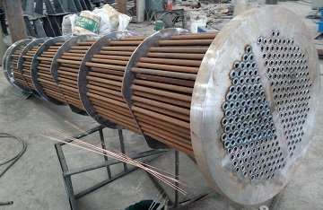 Heat exchanger made of ASTM A179 tubes