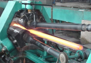 Seamless tube hot-rolling line