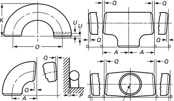 Tolerances for ASME B16.9