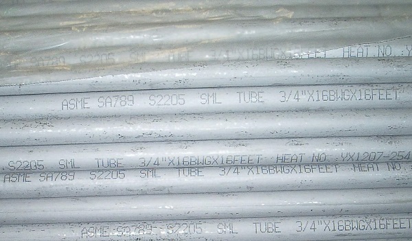 2205 tubing (ASTM A789)