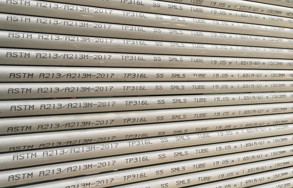 ASTM A213 TP316L tubing 3/4"