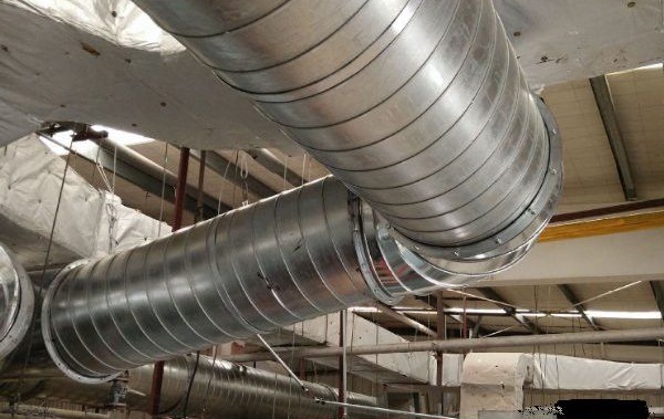 Circular HVAC duct