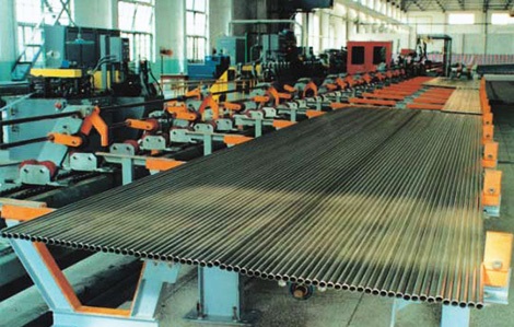 Production line for Ti Gr.2 welded tubes