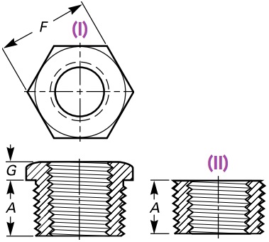 ASME B16.11 bushing