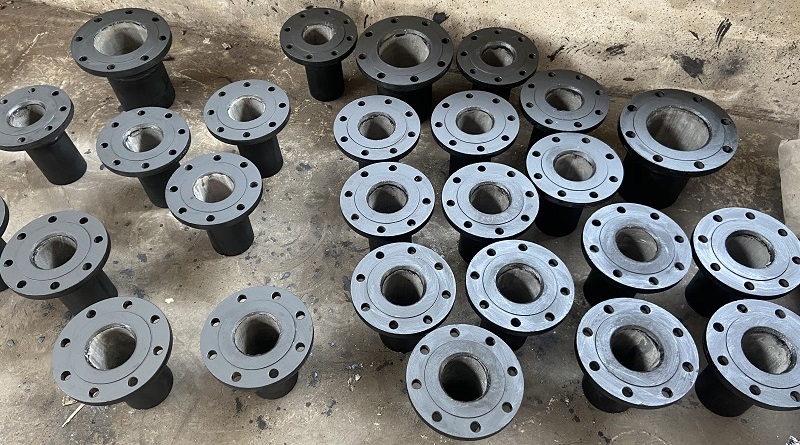 Cement-mortar lined flanges to Qatar