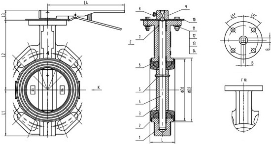 Drawing of universal wafer BFV