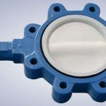 A PTFE lined lug BFV