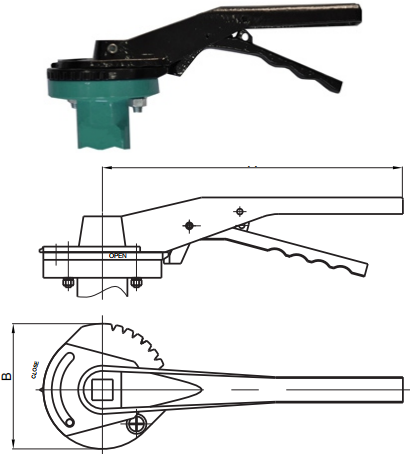 Style-II lever