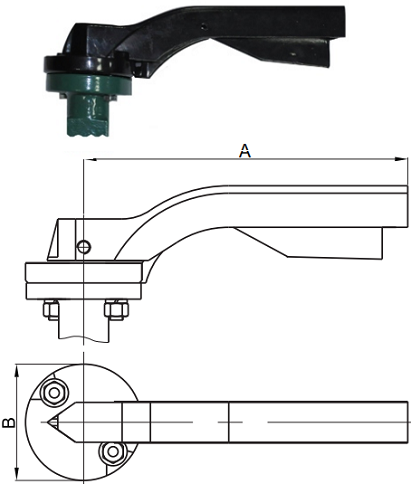Style IV: aluminum lever 01