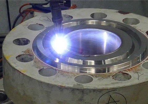 Inconel 625 weld overlay flange