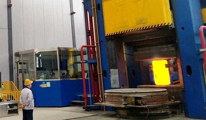 Ti forging press